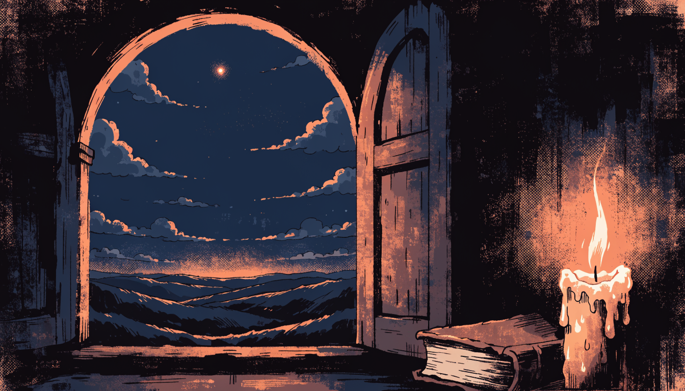 Ilustrasi Sesi 04: Cakrawala Baru — Keluarin yang Selama Ini Cuma di Kepala